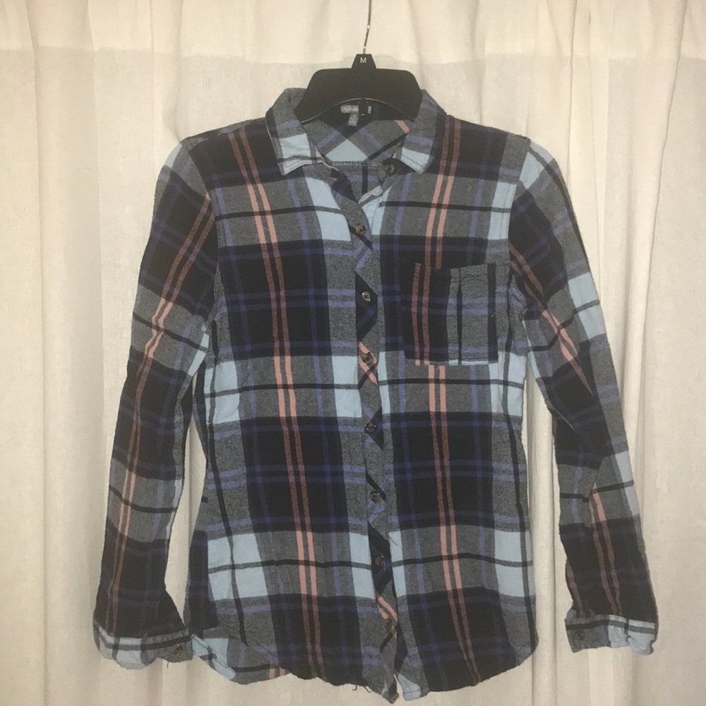 Blue & Pink Flannel